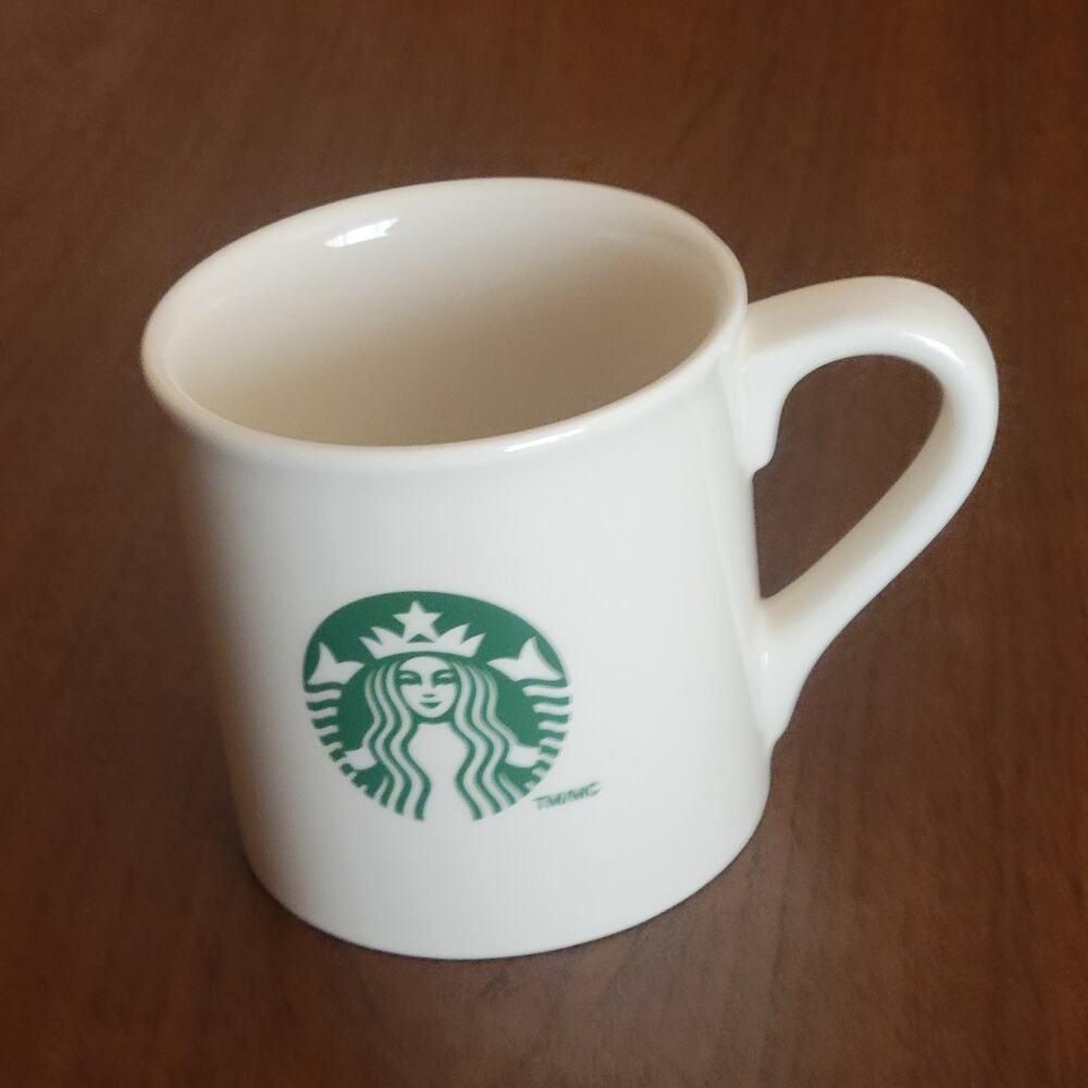 2013 Starbucks Coffee Company Green Siren Mermaid Logo 14oz Cup Mug Made in USA